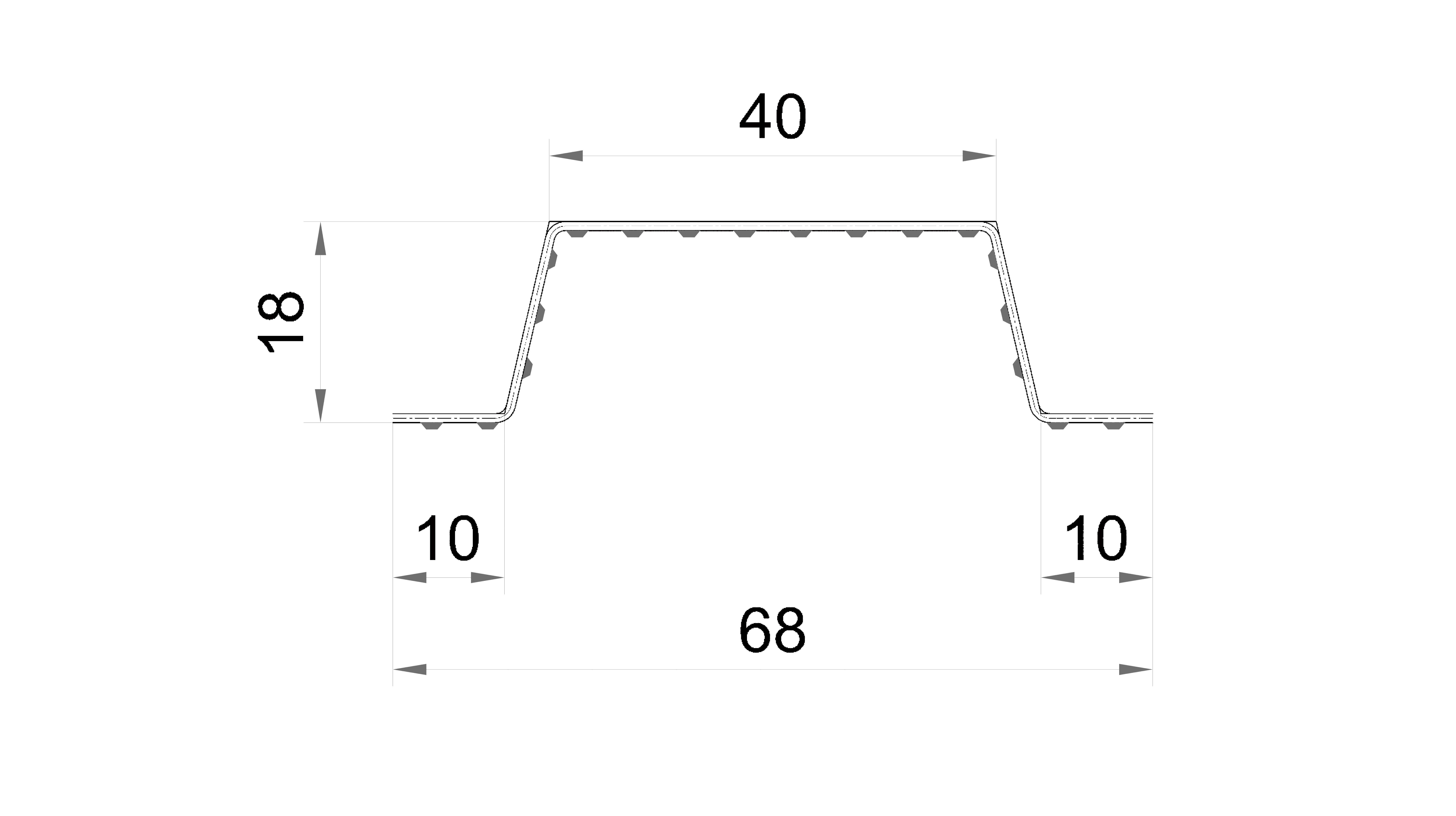 YX18-40 板型 202146- 模型