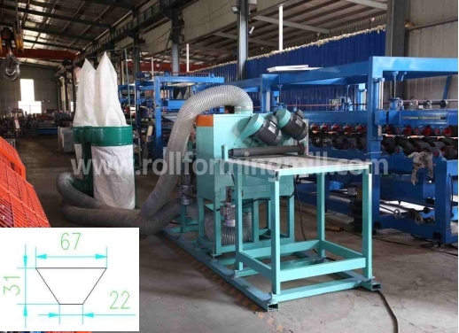 Con dispositivo de corte en forma de T