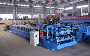 Máquina formadora de rollos de tejas esmaltadas de fácil operación para YX42-200-1000