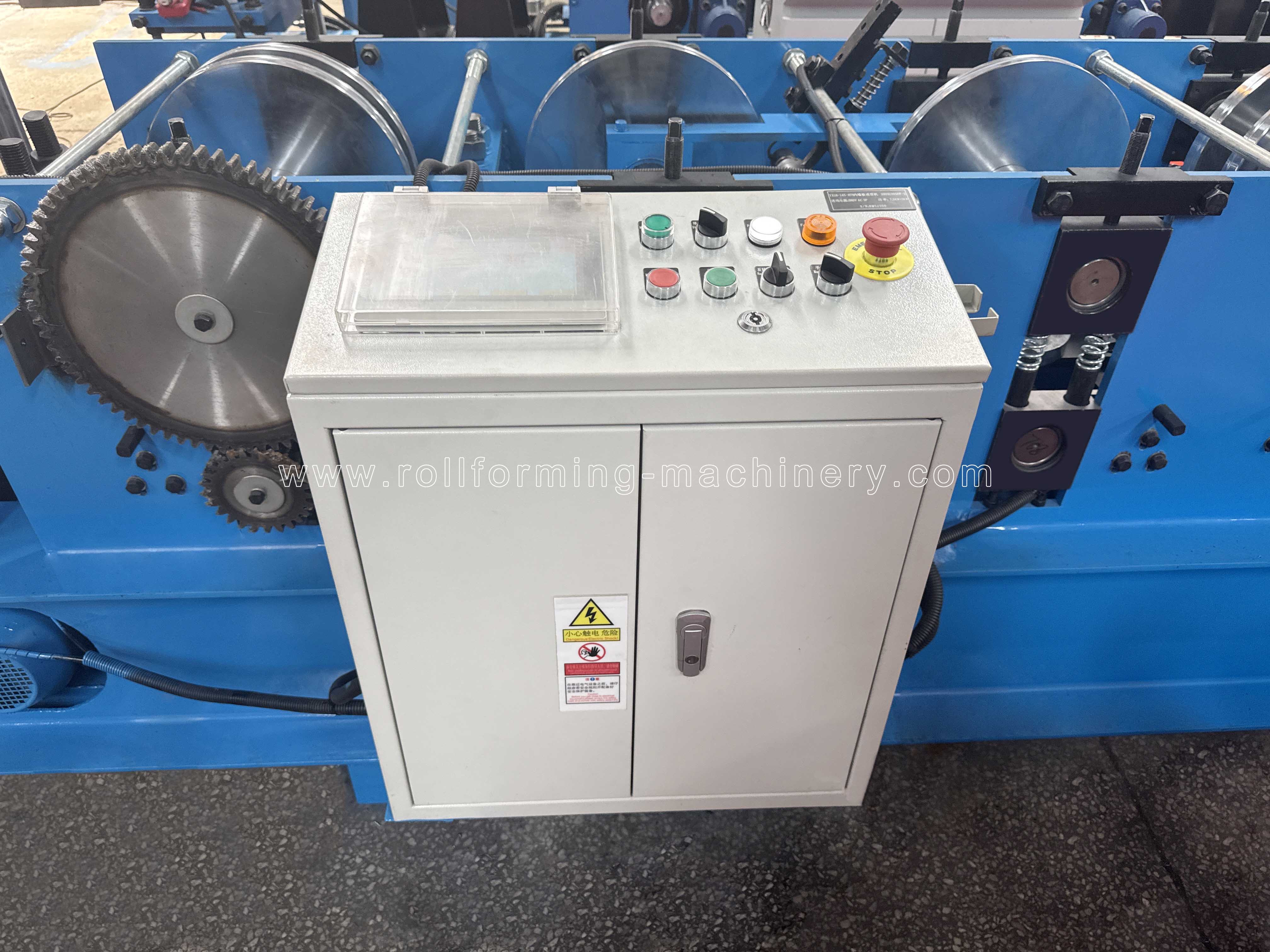 Gabinete de control del PLC