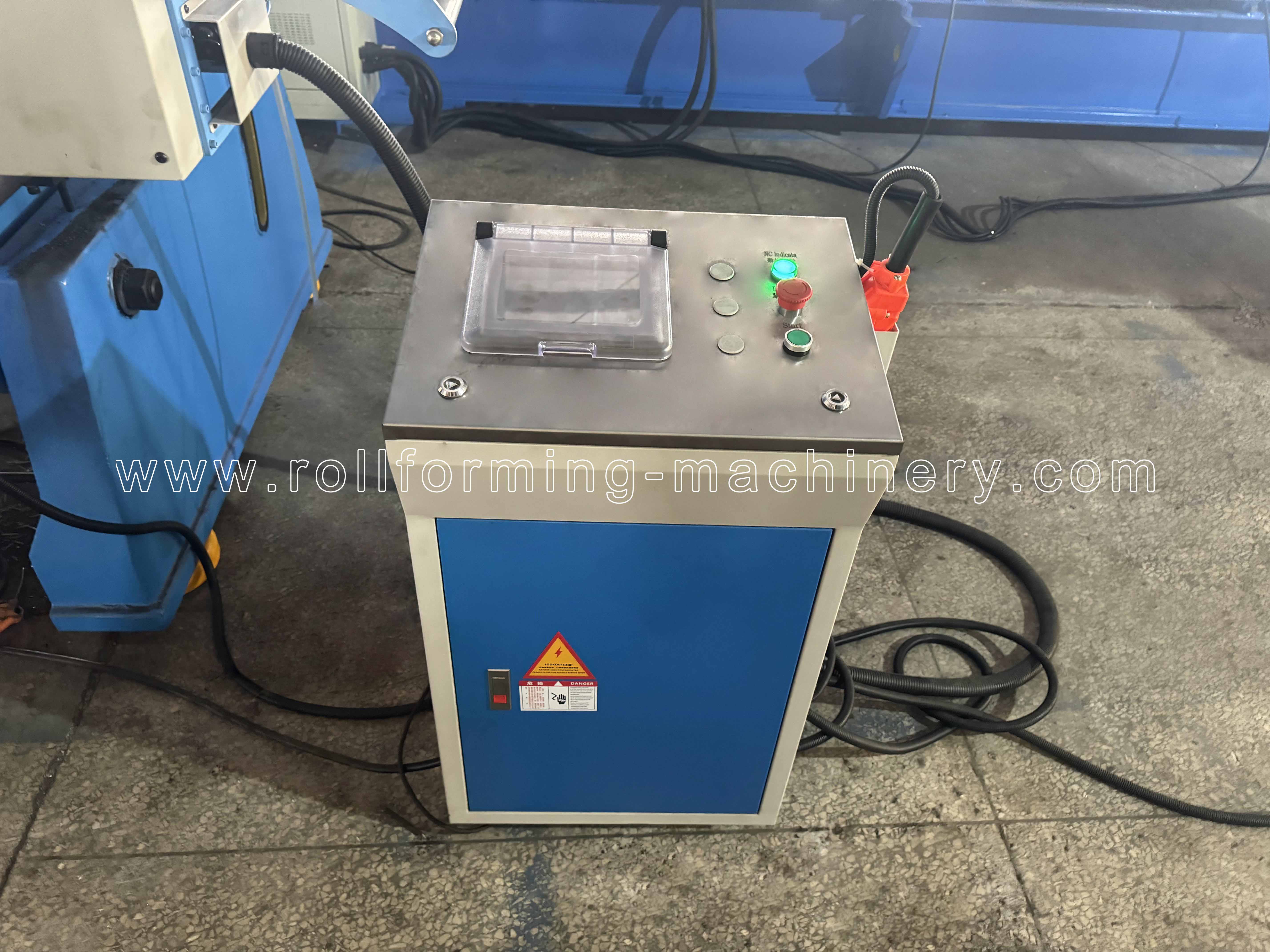 Gabinete de control del PLC