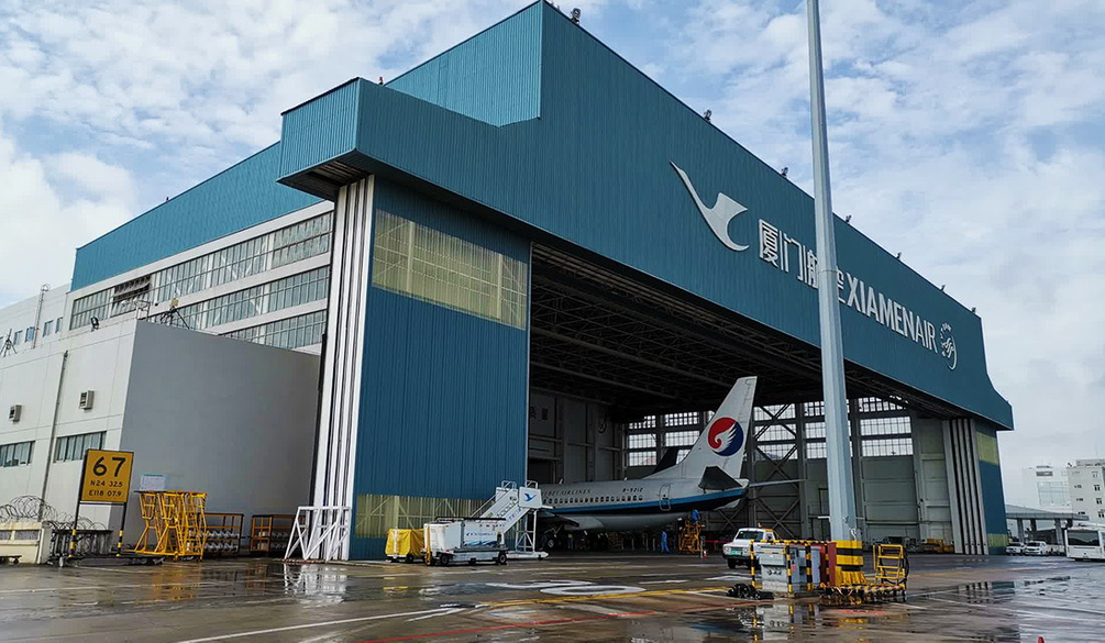 Proyecto de hangar de Xiamenair